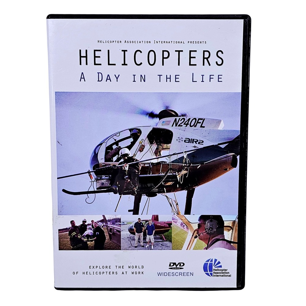 Helicopters A Day In The Life DVD 2008 Helicopter Association Intl Documentary‎